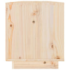 Meuble TV Design en Bois Massif - 110 cm-Mon Meuble TV-Blanc-1-7