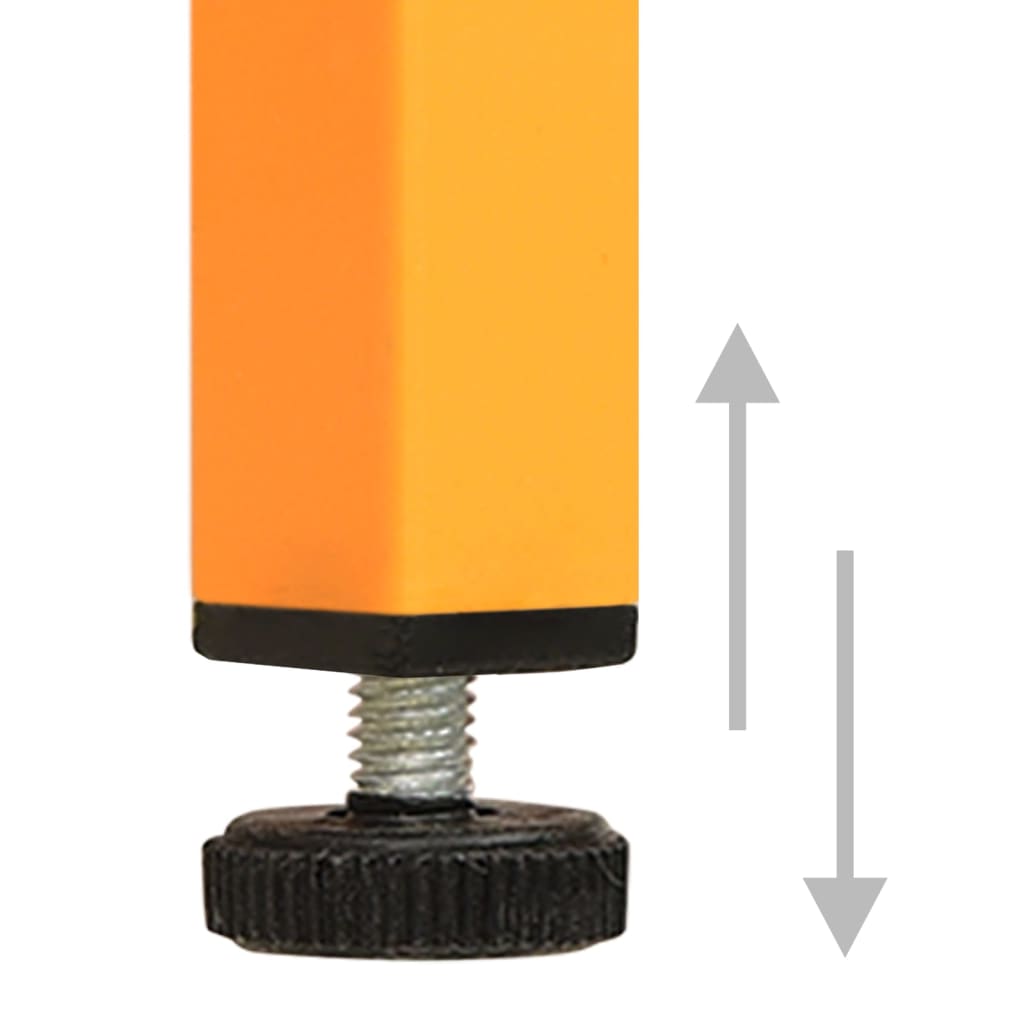 Meuble TV Design en Métal Jaune Moutarde - 105 cm-Mon Meuble TV-jaune moutarde-1-7