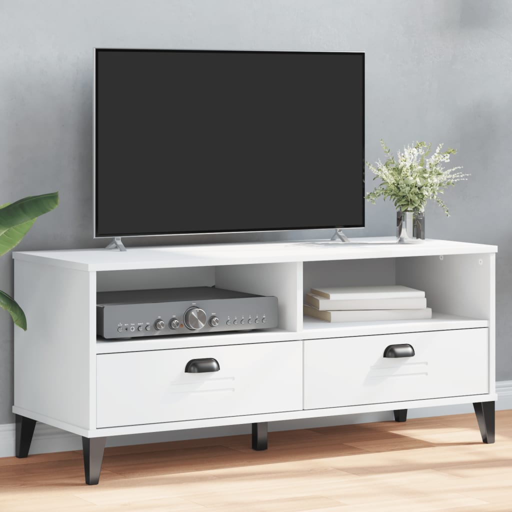 Meuble TV Design Gris Anthracite - 106 cm-Mon Meuble TV-Blanc-1-13