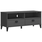 Meuble TV Design Gris Anthracite - 106 cm-Mon Meuble TV-Blanc-1-2