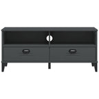 Meuble TV Design Gris Anthracite - 106 cm-Mon Meuble TV-Blanc-1-6