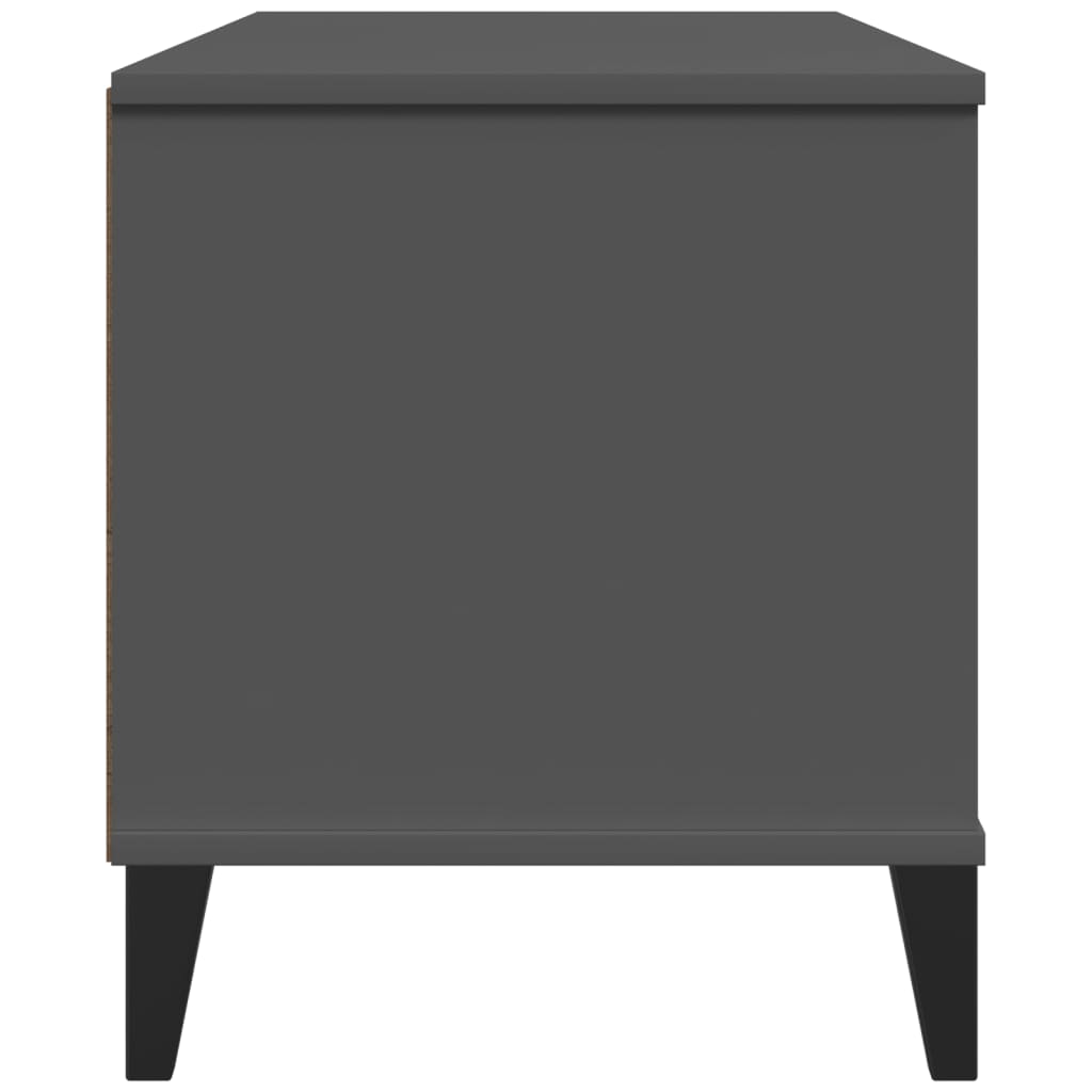 Meuble TV Design Gris Anthracite - 106 cm-Mon Meuble TV-Blanc-1-7