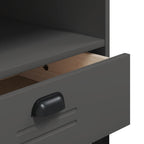 Meuble TV Design Gris Anthracite - 106 cm-Mon Meuble TV-Blanc-1-9