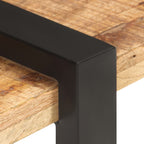 Meuble TV Design Industriel en Manguier et Métal - 160 cm-Mon Meuble TV-90 cm-Bois d'acacia massif-4