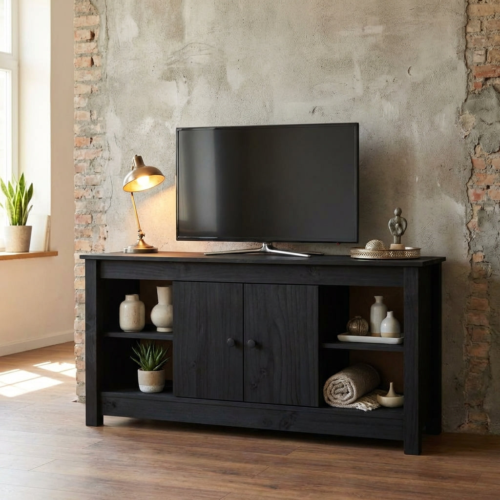 meuble-tv-design-noir-en-pin-massif-103-cm-decor