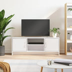 Meuble TV Design Scandinave Couleur Vieux Bois - 102 cm-Mon Meuble TV-Blanc brillant-14
