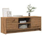 Meuble TV Design Scandinave Couleur Vieux Bois - 102 cm-Mon Meuble TV-Chêne artisanal-12