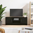 Meuble TV Design Scandinave Couleur Vieux Bois - 102 cm-Mon Meuble TV-Noir-17
