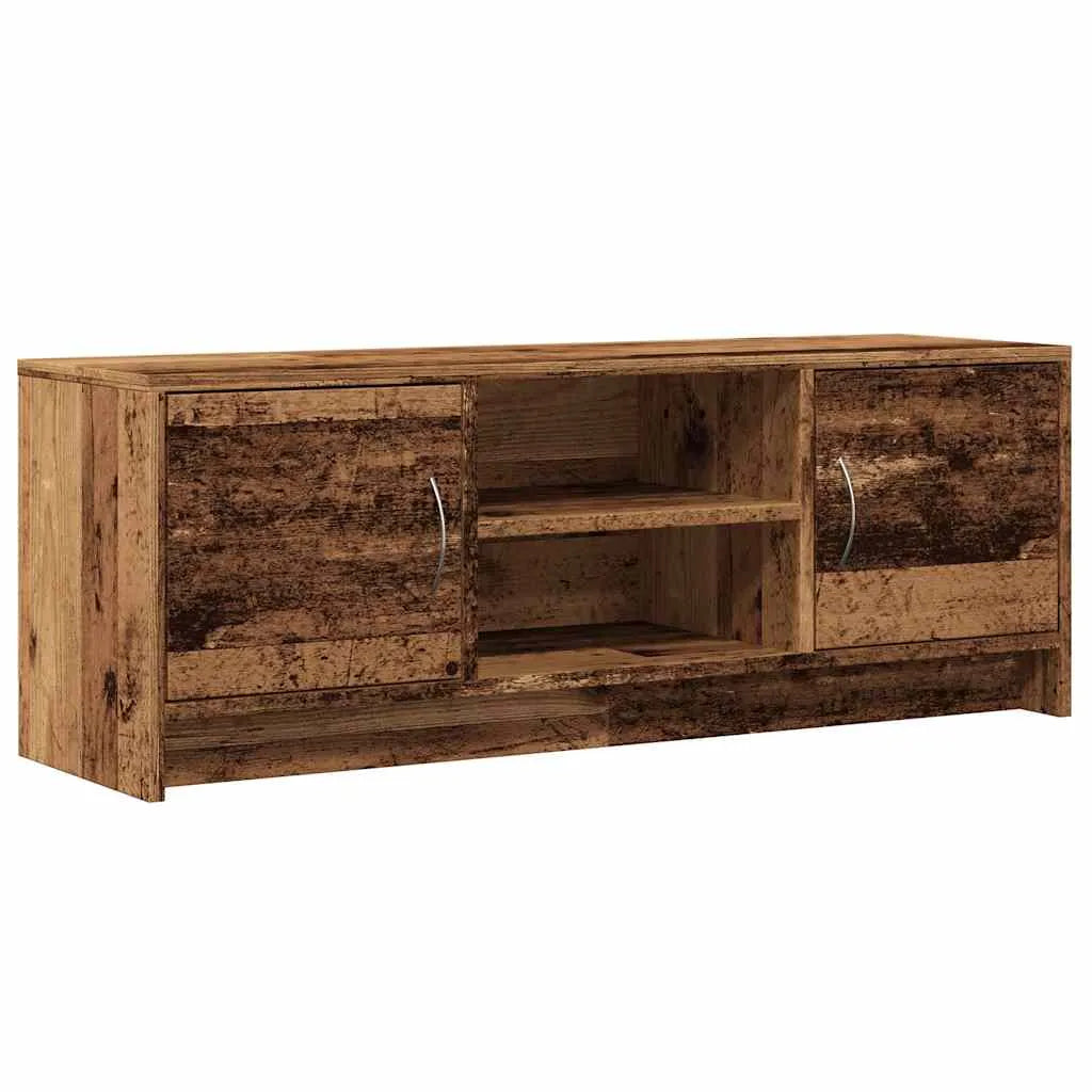 Meuble TV Design Scandinave Couleur Vieux Bois - 102 cm-Mon Meuble TV-Vieux bois-1