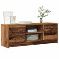 Meuble TV Design Scandinave Couleur Vieux Bois - 102 cm-Mon Meuble TV-Vieux bois-4