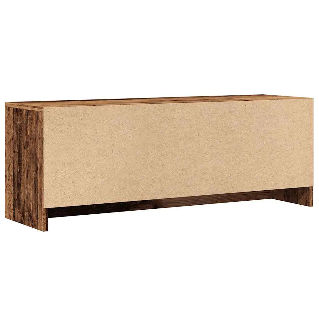Meuble TV Design Scandinave Couleur Vieux Bois - 102 cm-Mon Meuble TV-Vieux bois-6