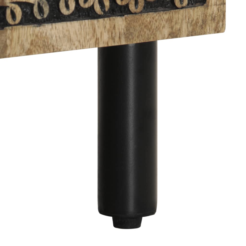 Meuble TV Design sur Pied en Manguier Massif - 105 cm-Mon Meuble TV-11