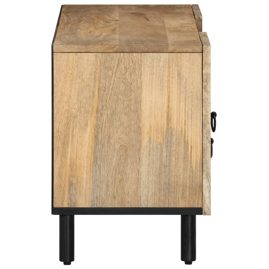 Meuble TV Design sur Pied en Manguier Massif - 105 cm-Mon Meuble TV-6