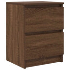 Meuble TV Effet Bois avec Tiroir - 40 cm-Mon Meuble TV-Chêne marron-80 cm-1