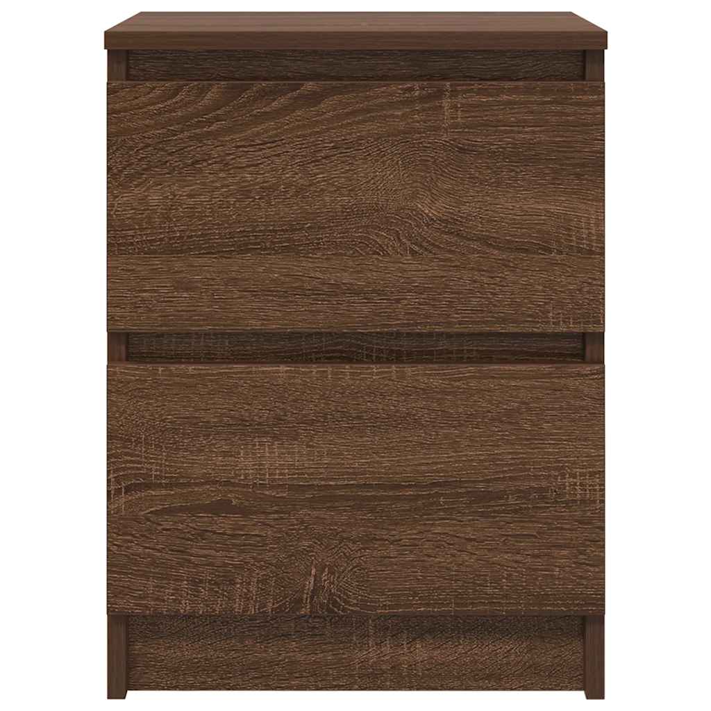 Meuble TV Effet Bois avec Tiroir - 40 cm-Mon Meuble TV-Chêne marron-80 cm-6