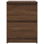 Meuble TV Effet Bois avec Tiroir - 40 cm-Mon Meuble TV-Chêne marron-80 cm-6