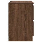 Meuble TV Effet Bois avec Tiroir - 40 cm-Mon Meuble TV-Chêne marron-80 cm-7