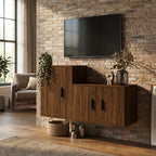 meuble-tv-effet-bois-chene-marron-100-cm-decor