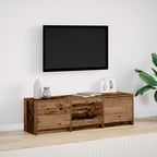 Meuble TV Effet Bois Gris Sonoma - 140 cm-Mon Meuble TV-Bois ancien-140 cm-13