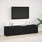 Meuble TV Effet Bois Gris Sonoma - 140 cm-Mon Meuble TV-Chêne noir-165 cm-17