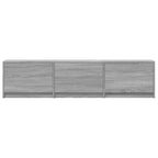 Meuble TV Effet Bois Gris Sonoma - 140 cm-Mon Meuble TV-Sonoma gris-140 cm-5