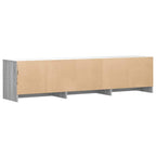 Meuble TV Effet Bois Gris Sonoma - 140 cm-Mon Meuble TV-Sonoma gris-140 cm-8