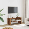 Meuble TV Effet Bois Marron - 80 cm-Mon Meuble TV-Vieux bois-2