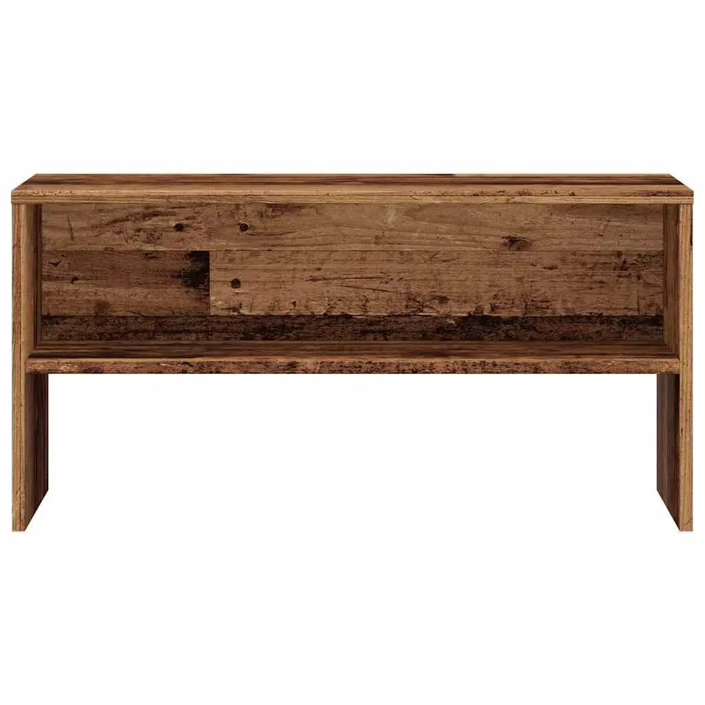 Meuble TV Effet Bois Marron - 80 cm-Mon Meuble TV-Vieux bois-4