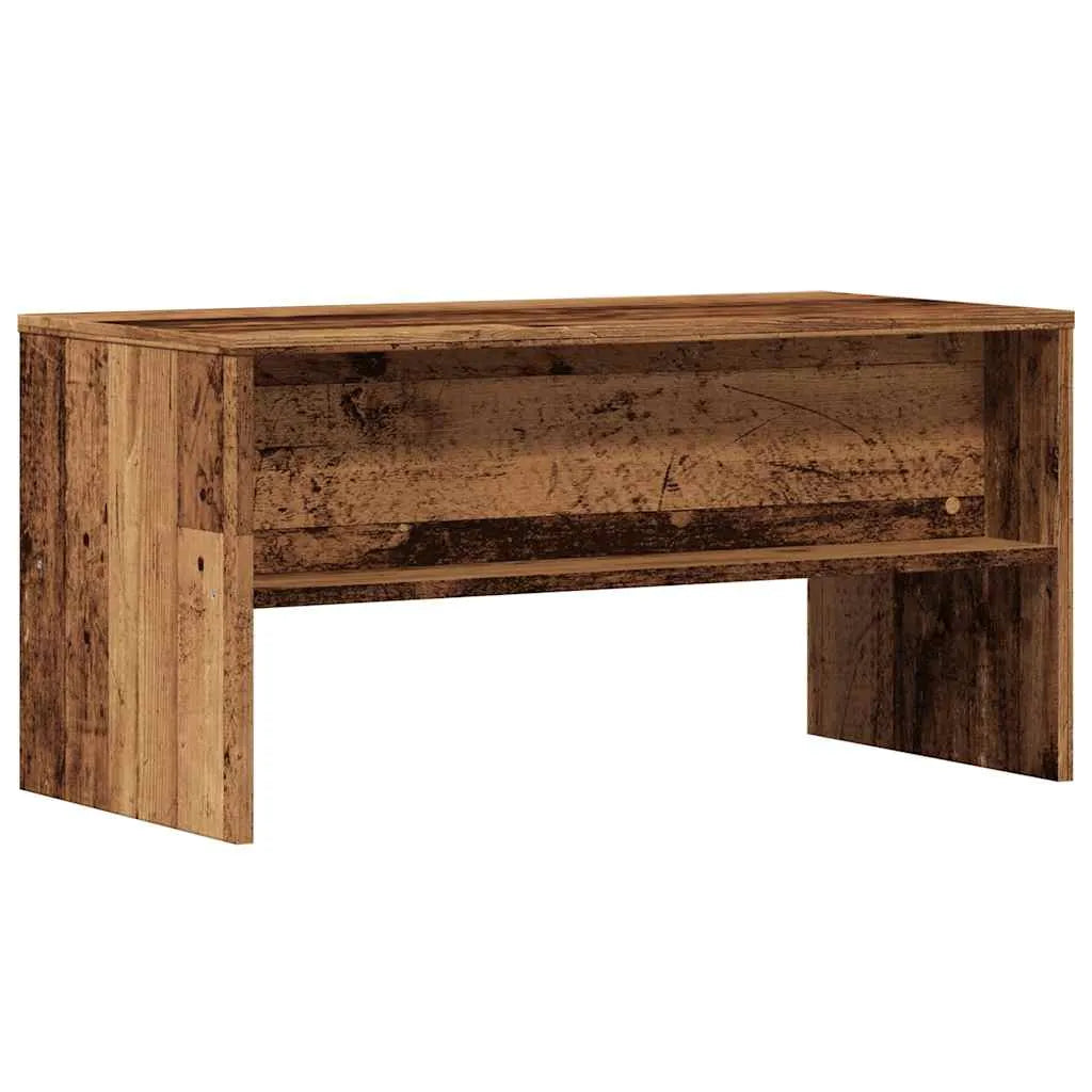 Meuble TV Effet Bois Marron - 80 cm-Mon Meuble TV-Vieux bois-6