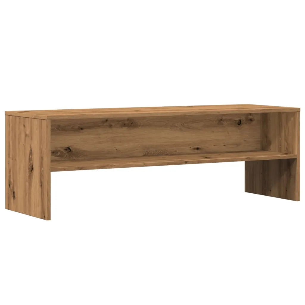 Meuble TV Effet Chêne Artisanal - 120 cm-Mon Meuble TV-Chêne artisanal-1