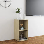Meuble TV Effet Chêne Clair - 72 cm-Mon Meuble TV-36.5 cm-72 cm-1-4