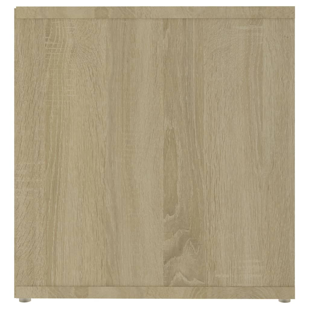 Meuble TV Effet Chêne Clair - 72 cm-Mon Meuble TV-36.5 cm-72 cm-1-6