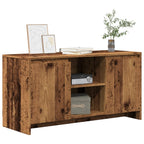 Meuble TV Effet Chêne Foncé - 102 cm-Mon Meuble TV-3