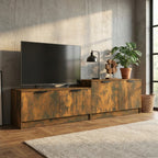 meuble-tv-effet-chene-marron-158-5-cm-decor