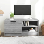 Meuble TV Effet Chêne Naturel - 80 cm-Mon Meuble TV-Sonoma gris-1-20