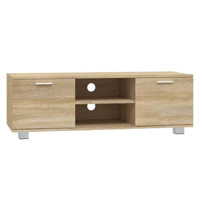 Meuble TV Effet Chêne Sonoma - 120 cm