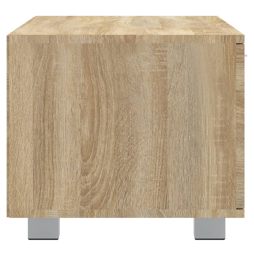 Meuble TV Effet Chêne Sonoma - 120 cm-Mon Meuble TV-Chêne fumé-120 cm-1-6