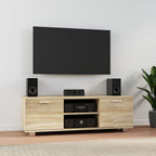 Meuble TV Effet Chêne Sonoma - 120 cm-Mon Meuble TV-Chêne sonoma-120 cm-1-1