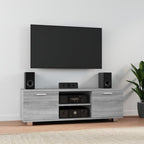 Meuble TV Effet Chêne Sonoma - 120 cm-Mon Meuble TV-Sonoma gris-120 cm-1-15