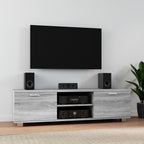 Meuble TV Effet Chêne Sonoma - 120 cm-Mon Meuble TV-Sonoma gris-140 cm-1-23