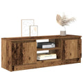 Meuble TV Effet Vieux Bois - 100 cm Longueur-Mon Meuble TV-Vieux bois-3