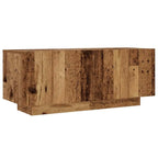 Meuble TV Effet Vieux Bois - 100 cm-Mon Meuble TV-Vieux bois-1