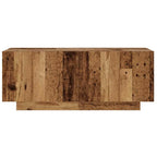 Meuble TV Effet Vieux Bois - 100 cm-Mon Meuble TV-Vieux bois-4