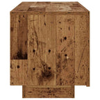 Meuble TV Effet Vieux Bois - 100 cm-Mon Meuble TV-Vieux bois-5