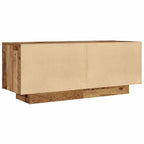 Meuble TV Effet Vieux Bois - 100 cm-Mon Meuble TV-Vieux bois-6