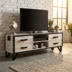 meuble-tv-en-acacia-blanchi-110-cm-decor
