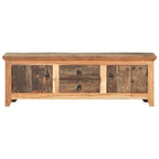 Meuble TV en Acacia et Bois de Récupération - 120 cm-Mon Meuble TV-2