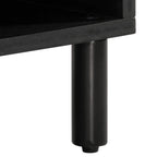 Meuble TV en Acacia et Métal - 100 cm-Mon Meuble TV-Naturel-Bois d'acacia massif-1-8