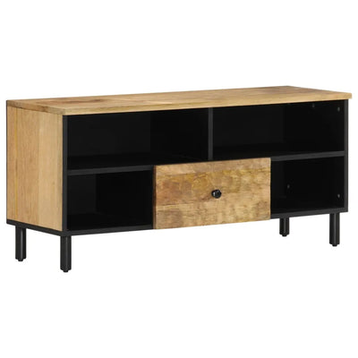 Meuble TV en Acacia et Métal - 100 cm