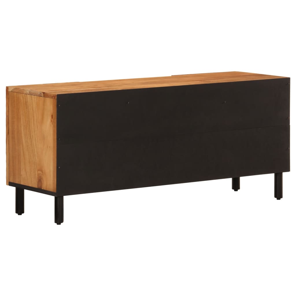 Meuble TV en Acacia et Métal - 105 cm-Mon Meuble TV-7